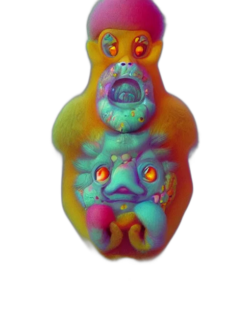 mask, creature, face, crown transparent PNG cut-out