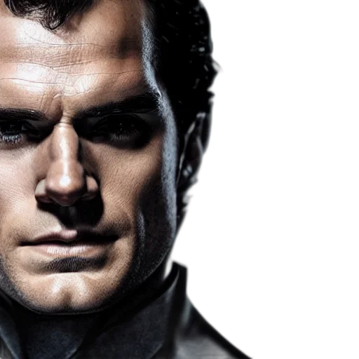 photorealistic, henry, cavill, batman transparent PNG cut-out