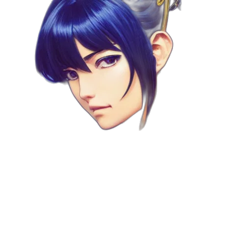 crown, face, mask, staff transparent PNG cut-out