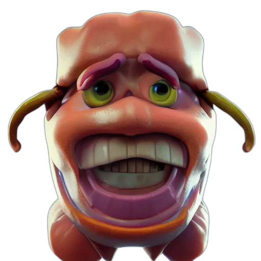 face, creature, mask, robot transparent PNG cut-out
