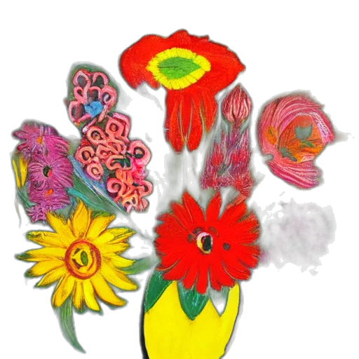 flower, jewelry, crown, staff transparent PNG cut-out
