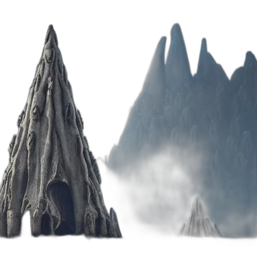 dragon, sword, hair, creature transparent PNG cut-out