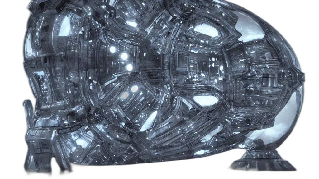 shoes, robot, creature, animal, concept art, 3d render, outer space, aliens transparent PNG cut-out