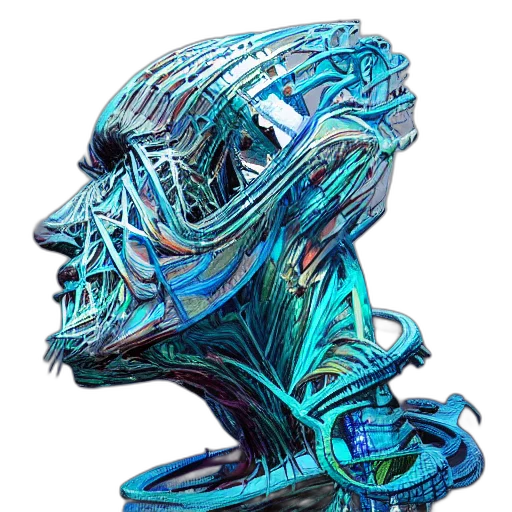mask, face, creature, robot transparent PNG cut-out
