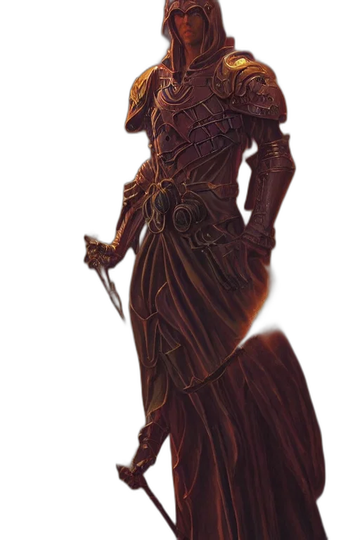 staff, sword, dragon, dress, concept art, fantasy art, comic book art, 3d render transparent PNG cut-out