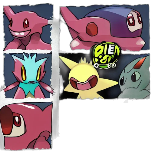 concept art, pixel art, 3d render, fantasy art transparent PNG cut-out