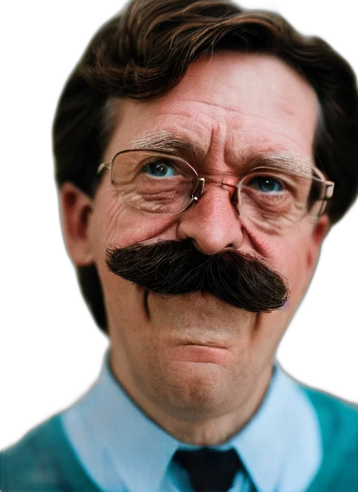staff, face, mask, photorealistic, portrait, photo, still, real transparent PNG cut-out