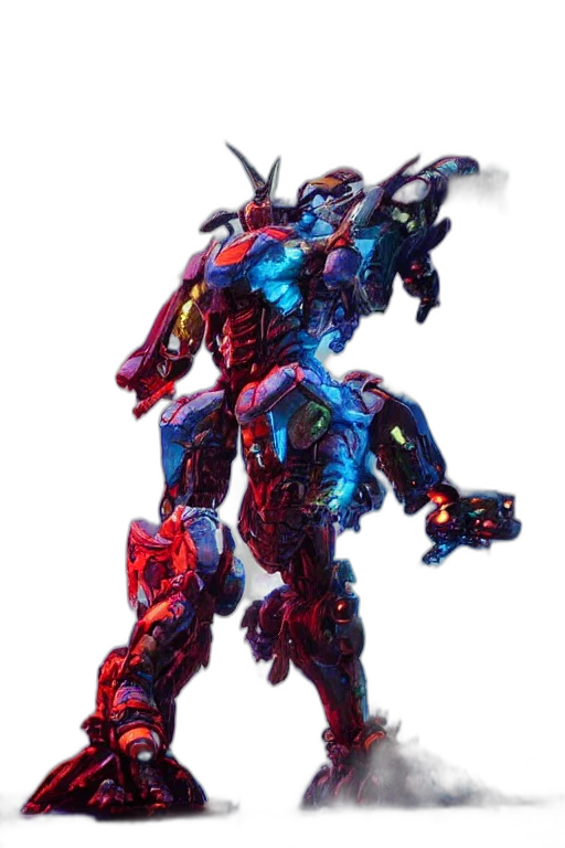 robot, weapon, dragon, concept art transparent PNG cut-out