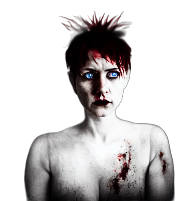 photorealistic, concept art, comic book art, red, eerie, atmospheric, photograph, featuring transparent PNG cut-out