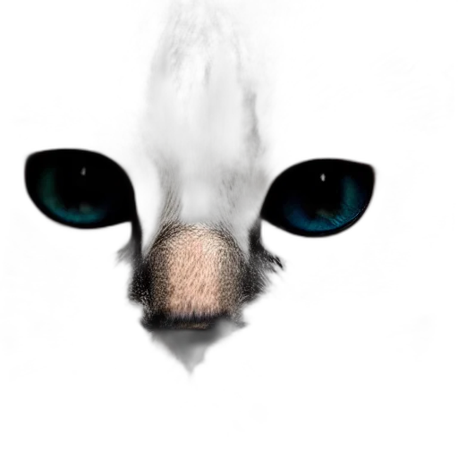 animal, face, mask, creature transparent PNG cut-out
