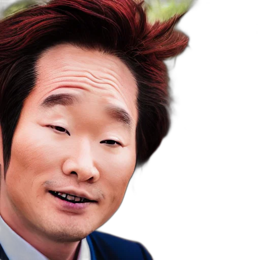hair, creature, face, animal, photorealistic, photoshoot, japanese, conan transparent PNG cut-out