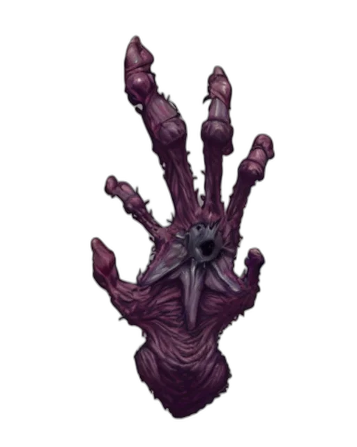 crown, creature, staff, mask transparent PNG cut-out