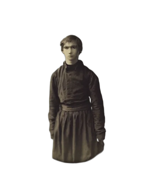 dress, staff, jacket, face, 3d render, photorealistic, concept art, pixel art transparent PNG cut-out