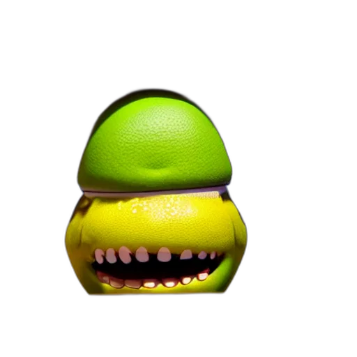 creature, food, staff, hat transparent PNG cut-out
