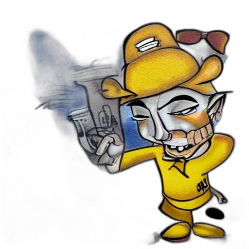 staff, robot, concept art, cartoon transparent PNG cut-out