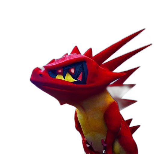 dragon, creature, animal, staff transparent PNG cut-out