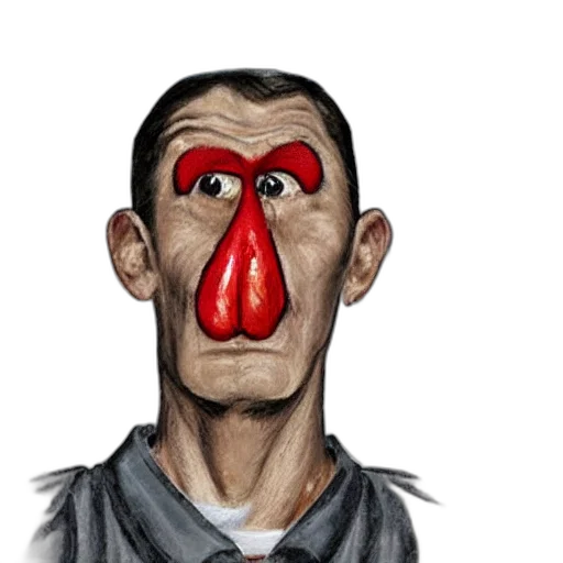 mask, face, staff, creature transparent PNG cut-out