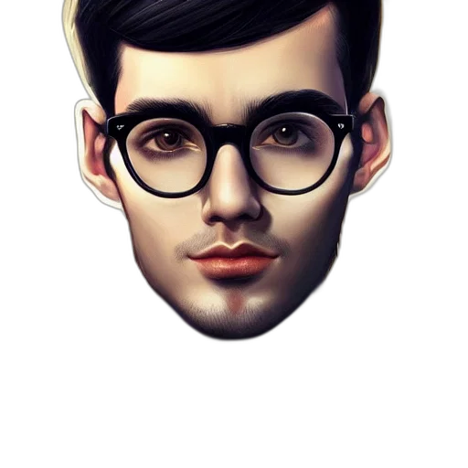 face, mask, photorealistic, cartoon transparent PNG cut-out