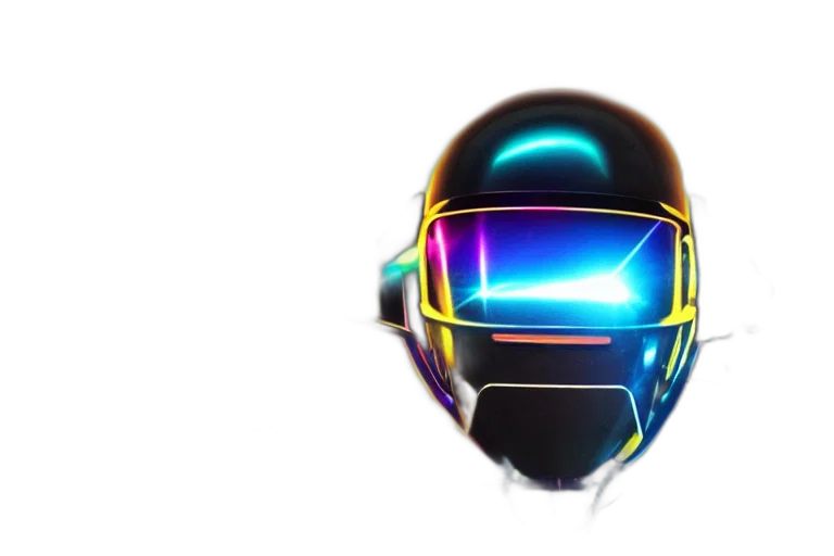 robot, mask, face, cyberpunk transparent PNG cut-out