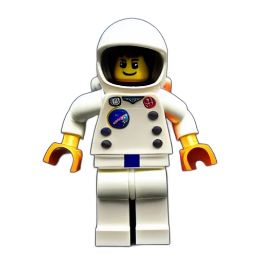 robot, staff, 3d render, concept art, pixel art, cartoon, outer space, apollo transparent PNG cut-out