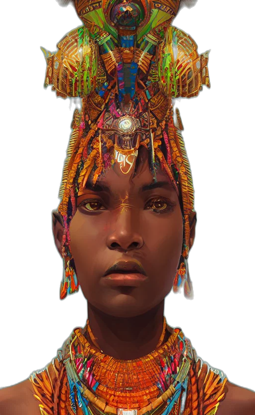 crown, face, jewelry, hat, concept art, fantasy art, photorealistic, pixel art transparent PNG cut-out