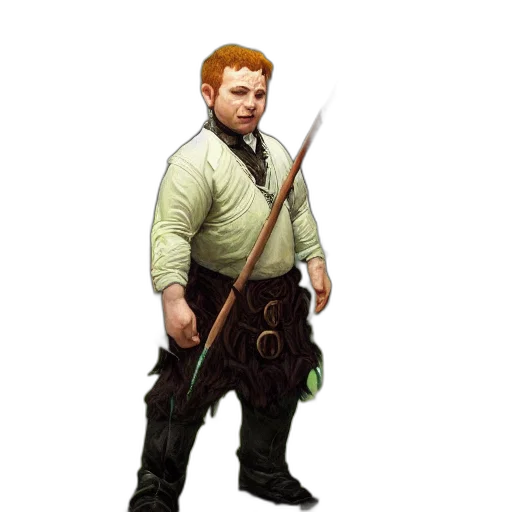staff, sword, weapon, jacket, concept art, fantasy art, pixel art, comic book art transparent PNG cut-out