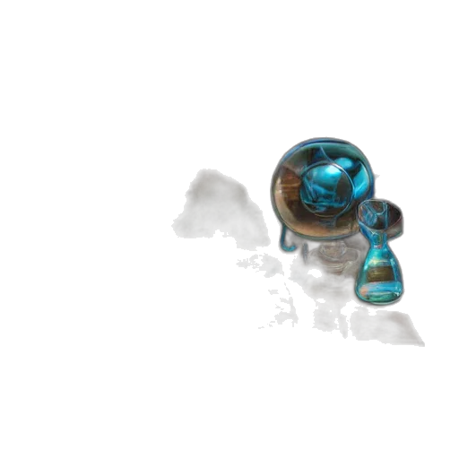 jewelry, weapon, robot, bottle, concept art, 3d render, fantasy art, pixel art transparent PNG cut-out