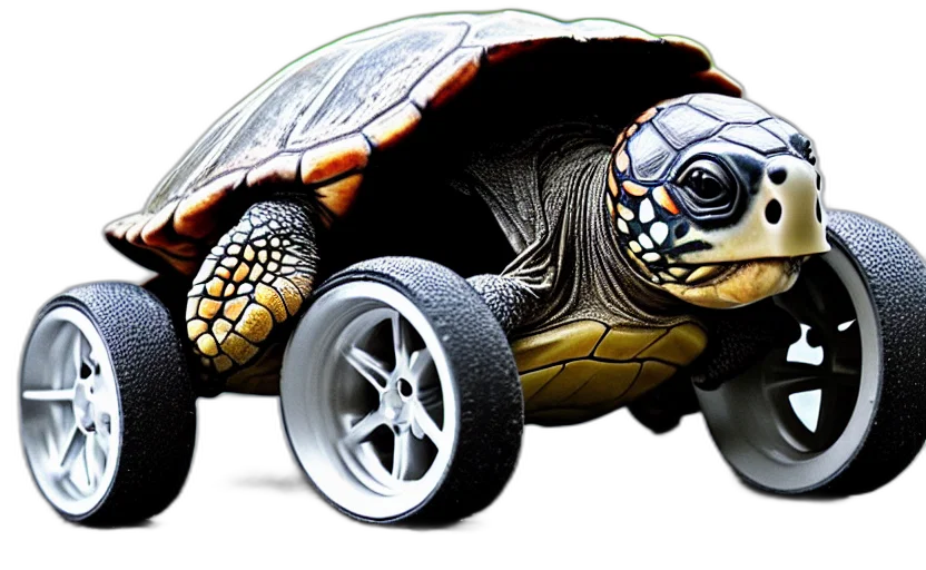 car, animal, 3d render, photorealistic, concept art, turtle, wheels transparent PNG cut-out