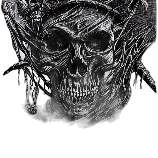 crown, mask, face, creature transparent PNG cut-out