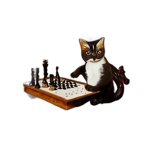 animal, staff, photorealistic, pixel art transparent PNG cut-out