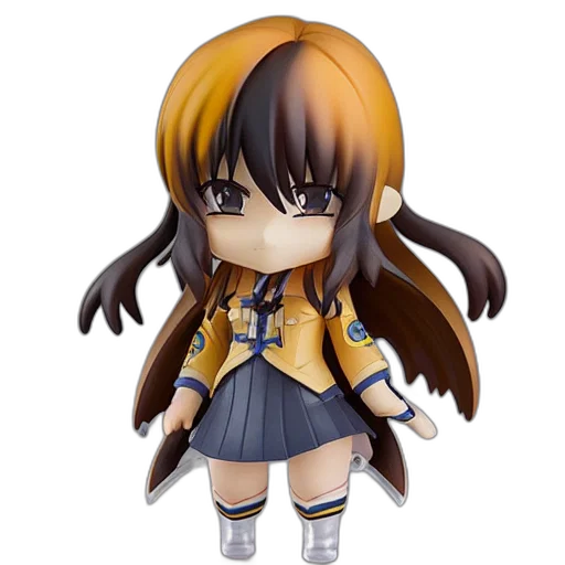 3d render, anime, cartoon, concept art, wizard, nendoroid, figurine, detailed transparent PNG cut-out