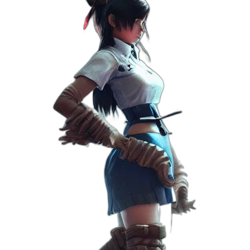 staff, weapon, sword, robot, concept art, fantasy art, anime, 3d render transparent PNG cut-out