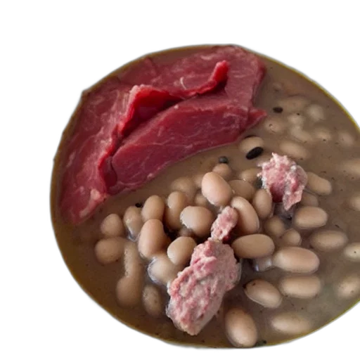 food, animal, 3d render, photorealistic, raw, meat, chunks, white transparent PNG cut-out