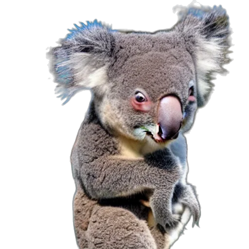 creature, animal, staff, face, 3d render, photorealistic, concept art, cartoon transparent PNG cut-out