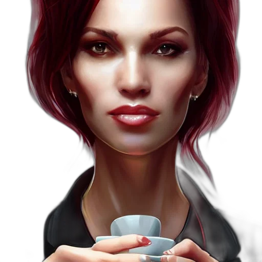 face, photorealistic, fantasy art, concept art transparent PNG cut-out