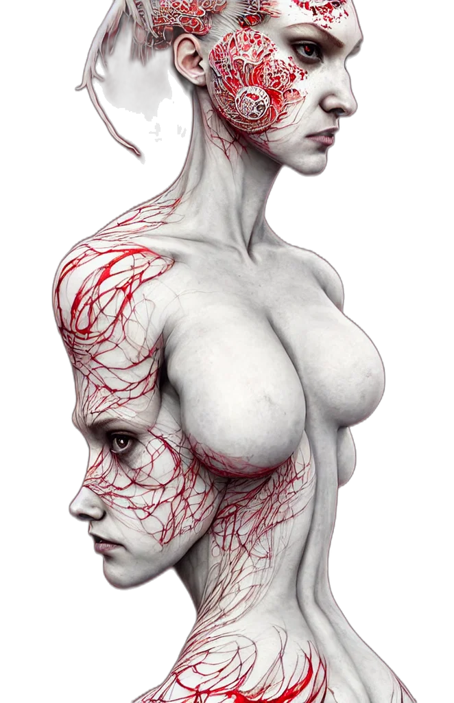 face, mask, creature, dress transparent PNG cut-out