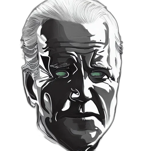 face, mask, comic book art, photorealistic transparent PNG cut-out