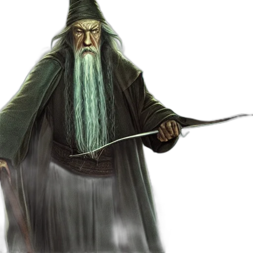 staff, sword, fantasy art, concept art transparent PNG cut-out