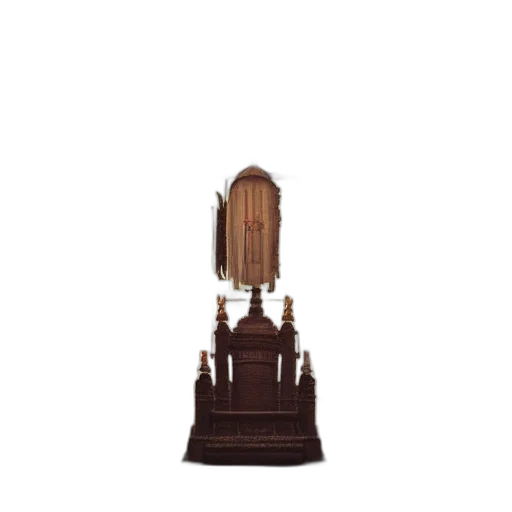 furniture, crown, hat, staff, 3d render, concept art, pixel art, photorealistic transparent PNG cut-out