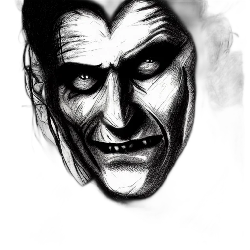 mask, face, creature, comic book art transparent PNG cut-out