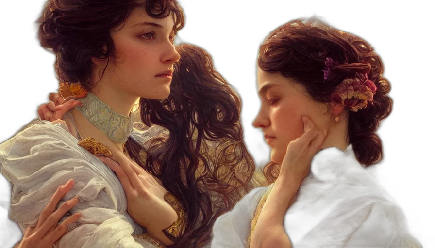 photorealistic, fantasy art, oil painting, concept art transparent PNG cut-out