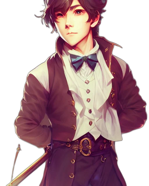 staff, fantasy art, anime, watercolor, concept art, dark, monochrome, red transparent PNG cut-out