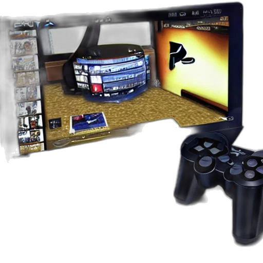 weapon, 3d render, photorealistic, playstation transparent PNG cut-out