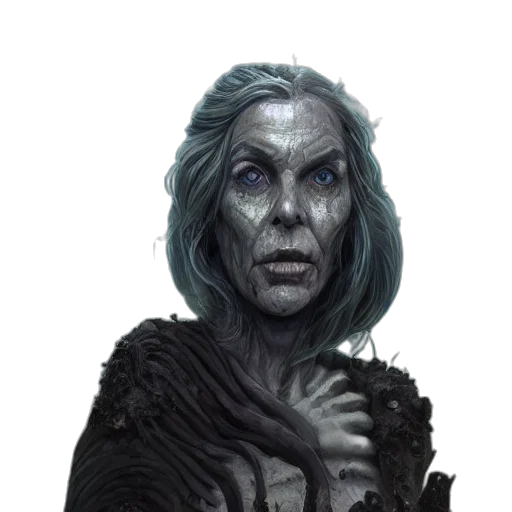 face, creature, staff, mask transparent PNG cut-out