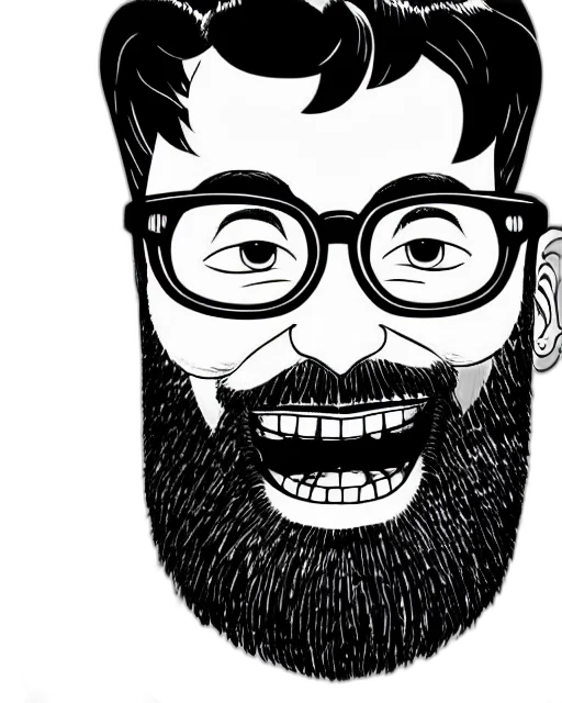 face, cartoon, comic book art, concept art, pencil sketch, highly, detailed, ink transparent PNG cut-out