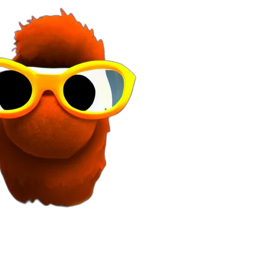 animal, staff, 3d render, concept art transparent PNG cut-out