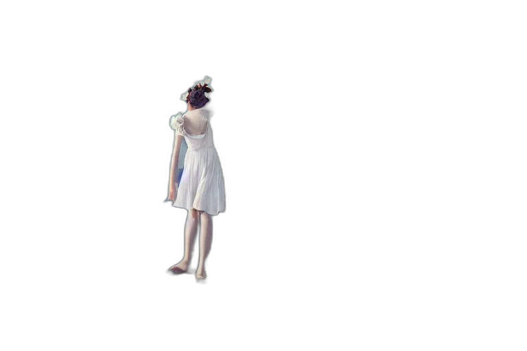 dress, mask, robot, hat, 3d render, concept art, pixel art, photorealistic transparent PNG cut-out