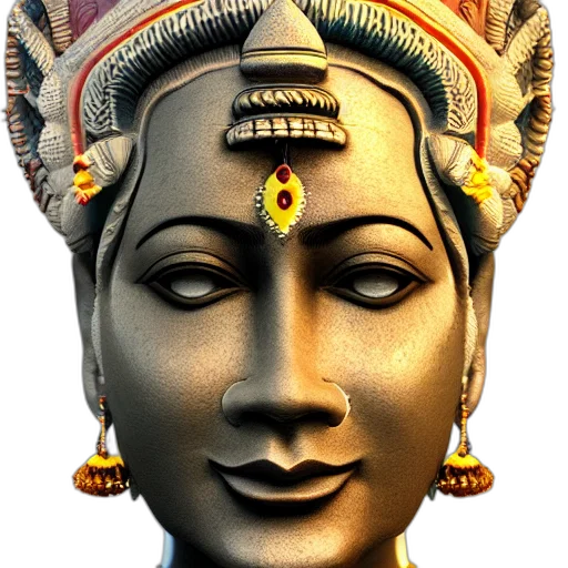 face, jewelry, mask, crown transparent PNG cut-out