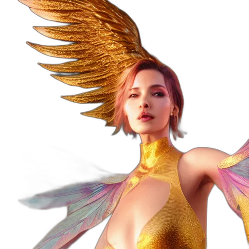fantasy art, concept art, 3d render, photorealistic transparent PNG cut-out