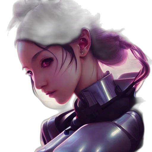 robot, face, crown, staff transparent PNG cut-out
